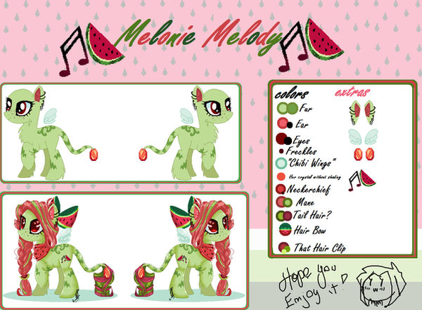 - Melonie's info -