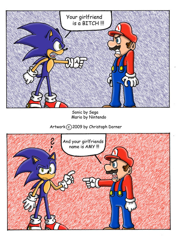 Gallery of Mario And Sonic Crossover.