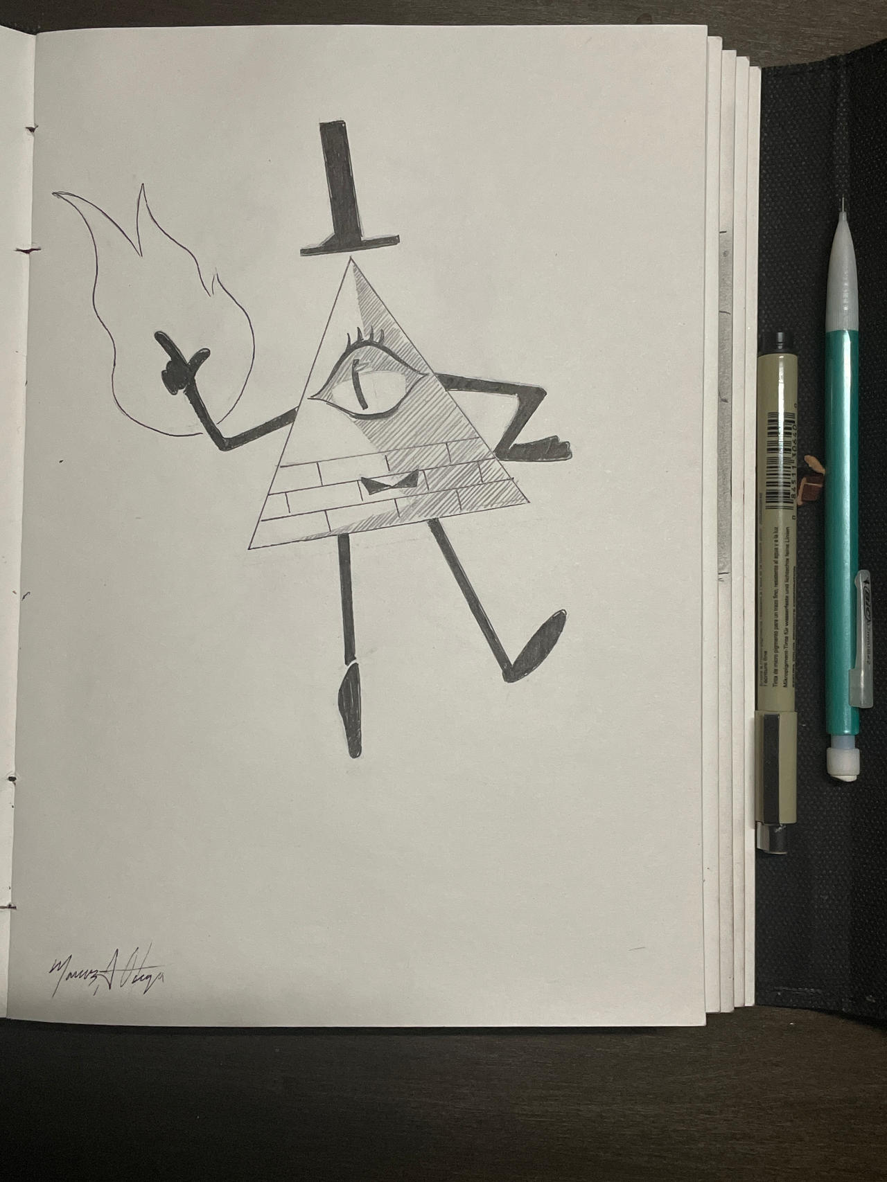 Bill Cipher Gravity Falls by MrHazbin on DeviantArt