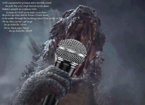 Sing Gozilla Singing godzilla by stompwolf43 on DeviantArt