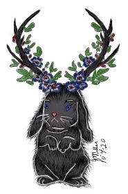Wendigo Bunny by SilverPagan on DeviantArt