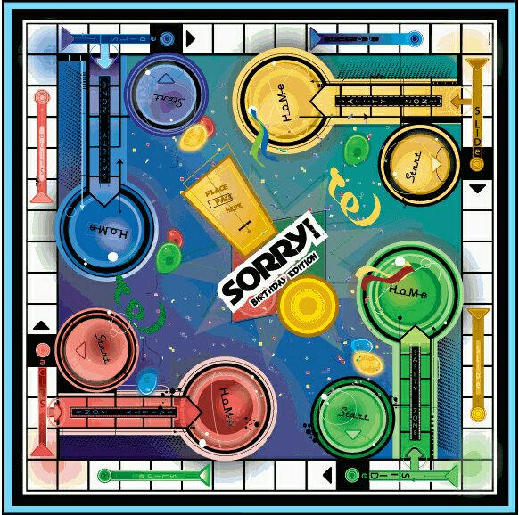 Sorry Game Board Birthday Edition By JDWinkerman On DeviantArt sorry-game-board-birthday-edition-by-jdwinkerman-on-deviantart