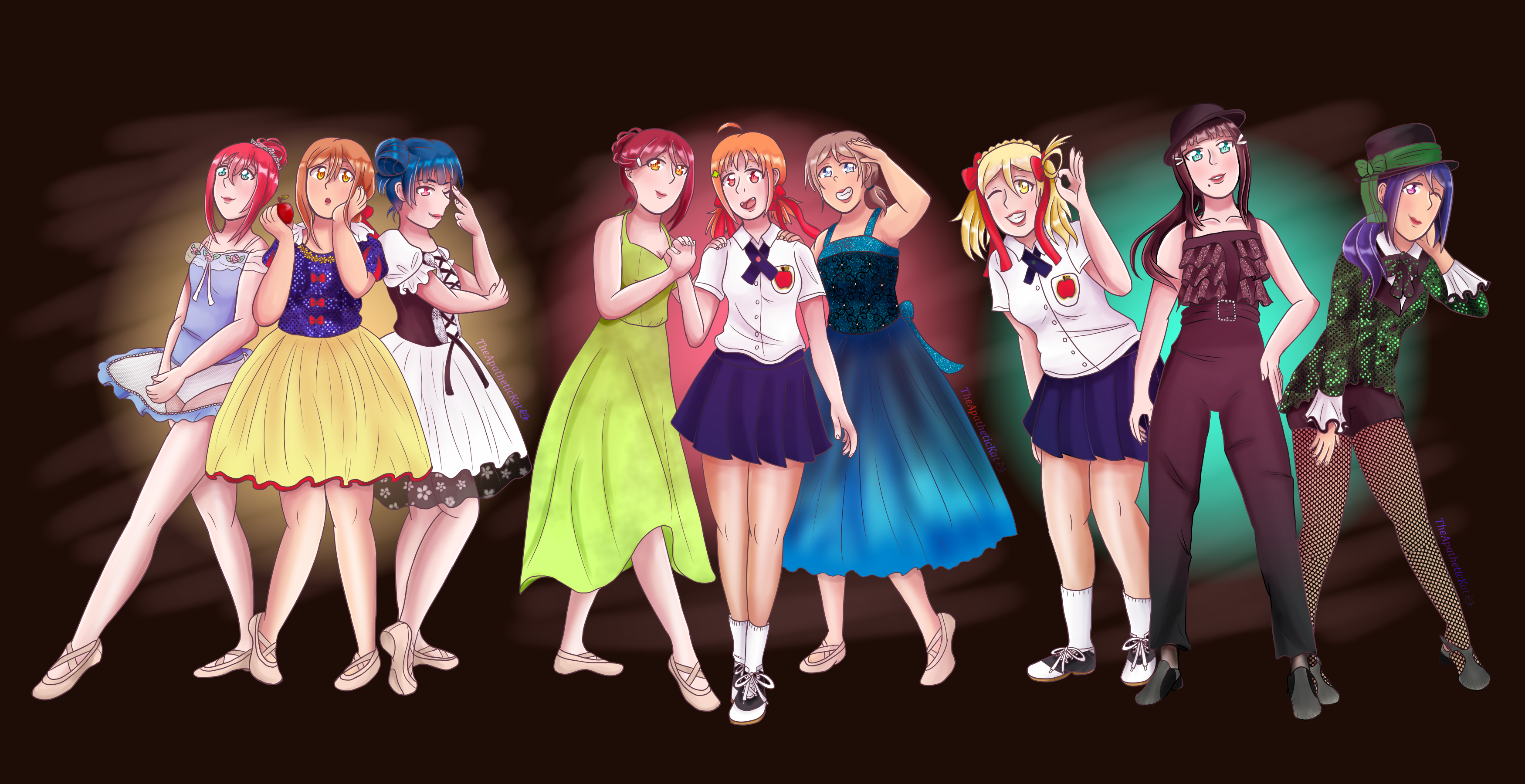 Aqours x Childhood Dance Recitals