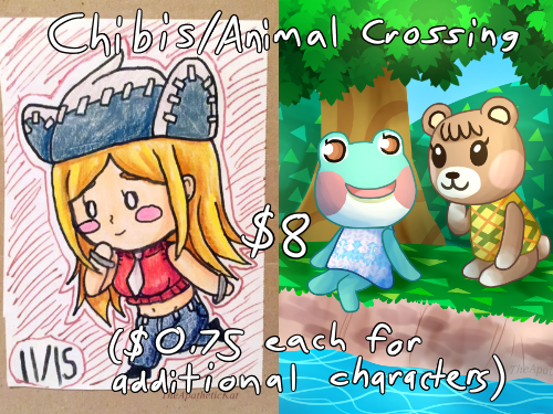 Commissions - Chibi by TheApatheticKat Commissions - Chibi by TheApatheticKat