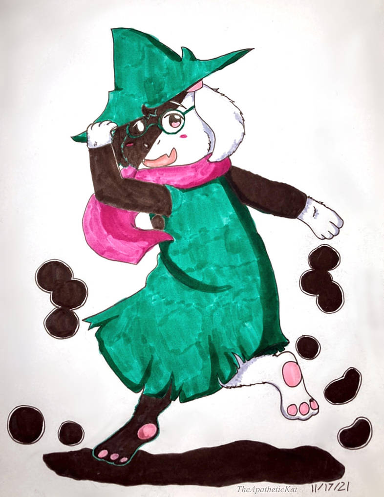 deltarune series 3/5 - ralsei by TheApatheticKat on DeviantArt