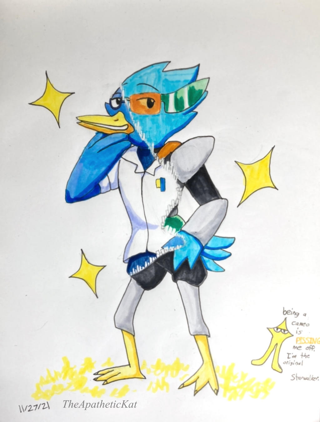 Deltarune Series 5 5 Berdly By TheApatheticKat On DeviantArt deltarune-series-5-5-berdly-by-theapathetickat-on-deviantart