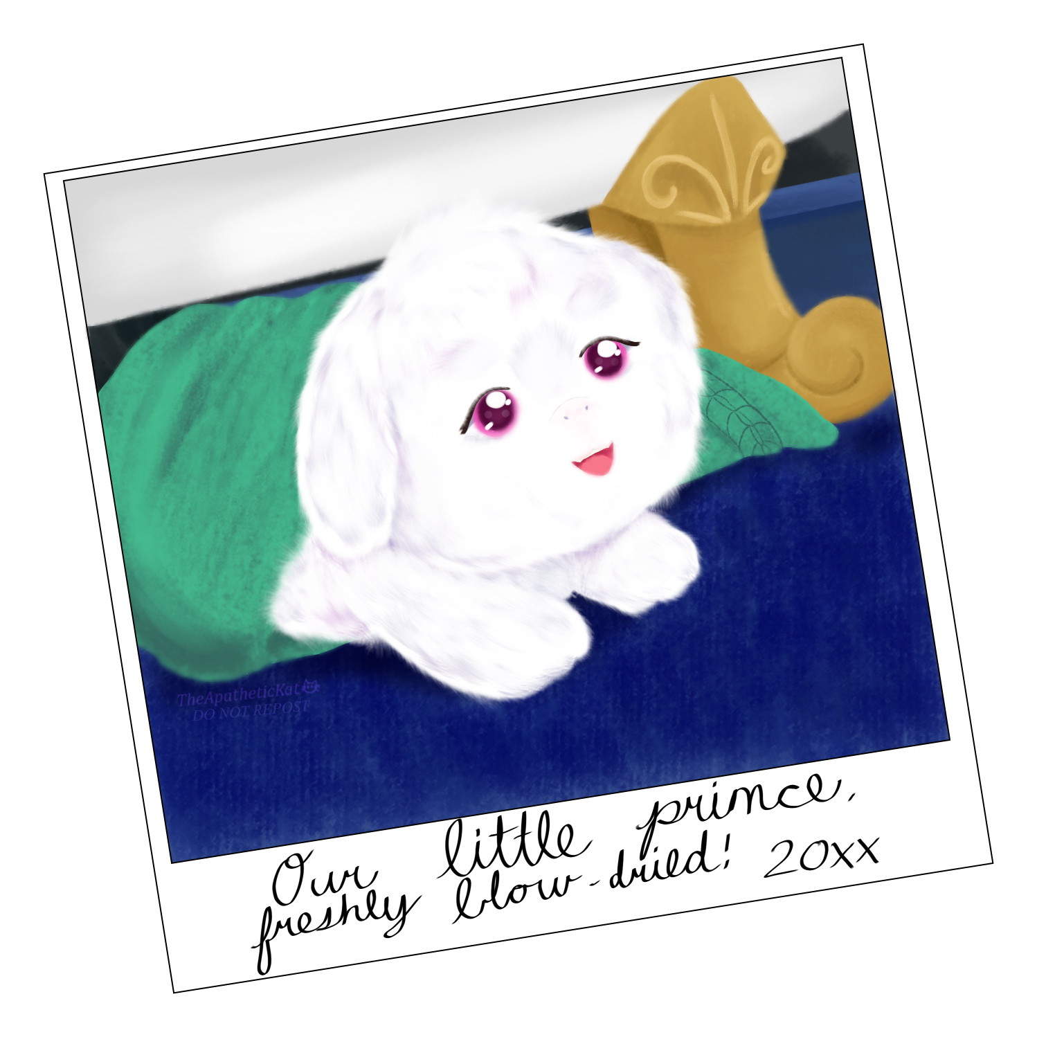 Baby Ralsei by TheApatheticKat on DeviantArt