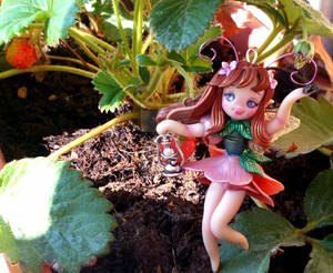 The sentinel fairy gardener by Marilina Creazioni