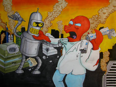 Bender Vs Zoidberg