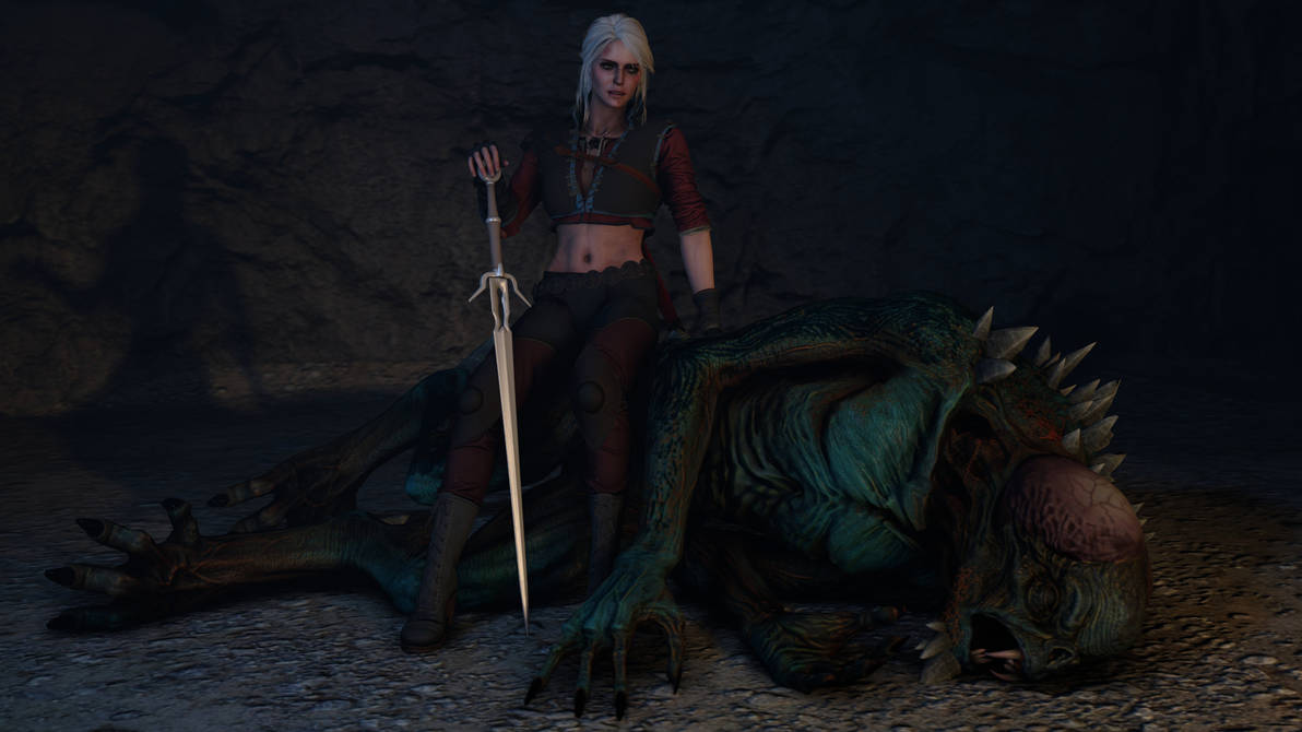 Garkin Witcher Ciri and the Garkain of Angren by VenomSauc3 on DeviantArt