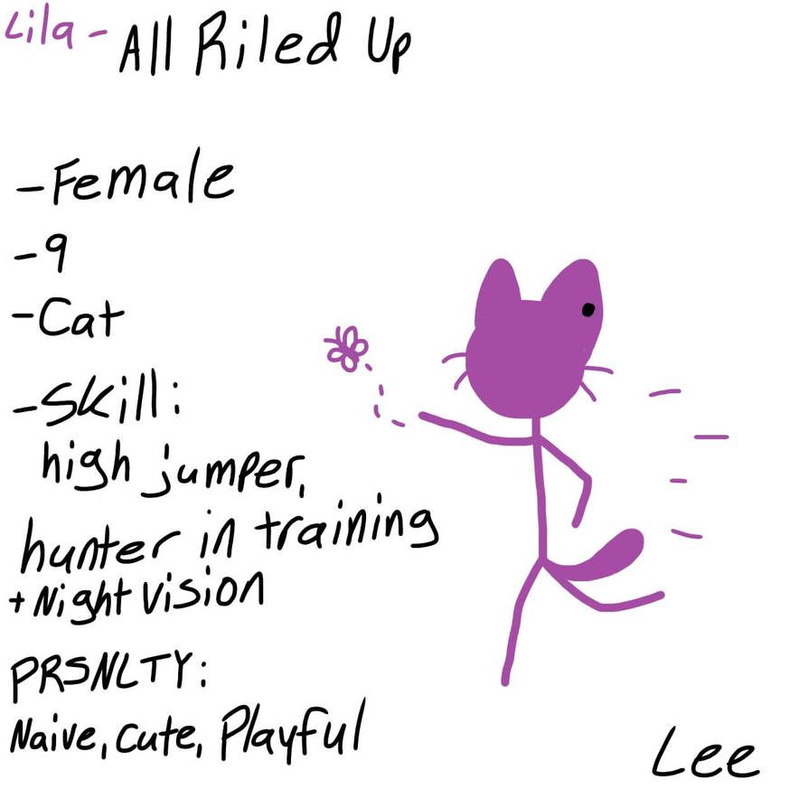 Lila-All Riled Up by LeeAngel17 on DeviantArt