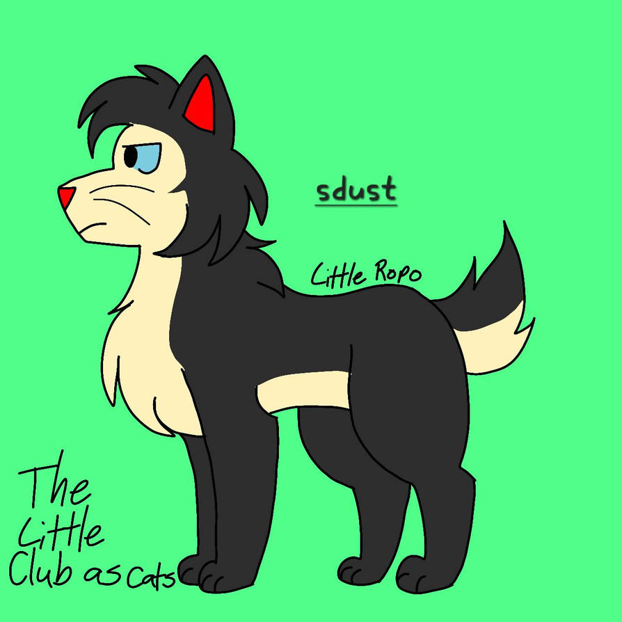 The little club as cats Little Ropo by SparkleBagel489 on DeviantArt