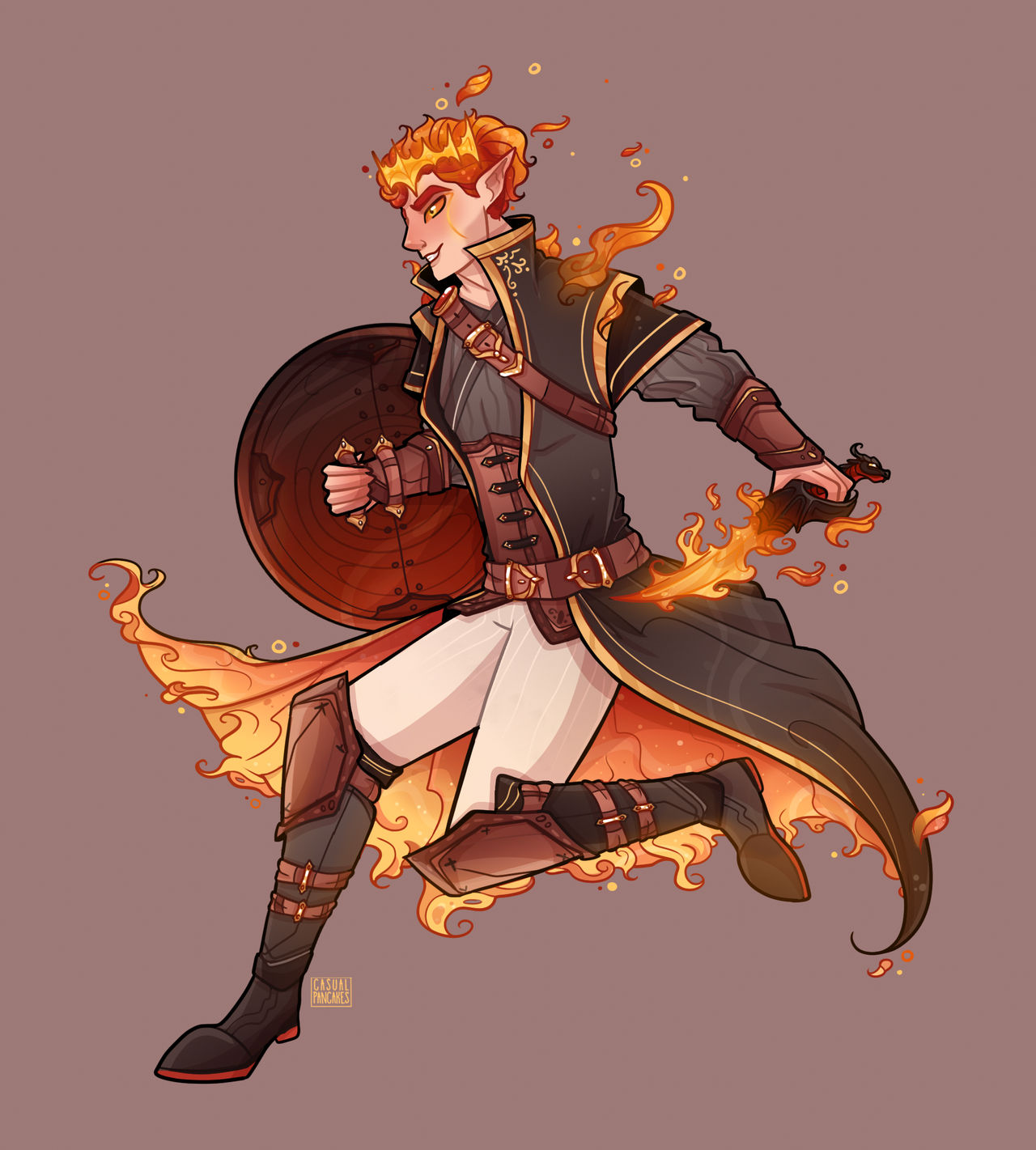 Asher, the Fire Genasi