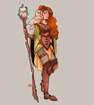 Lysae, the druid