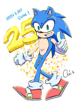 Happy 25th Sonicversary!!!