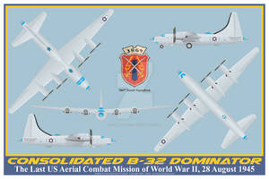 Consolidated B-32 Dominator Poster