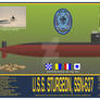 USS Sturgeon, SSN-637 Print