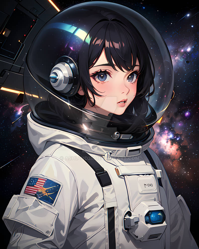 Space Girl By Ashl4nd3r On DeviantArt space-girl-by-ashl4nd3r-on-deviantart