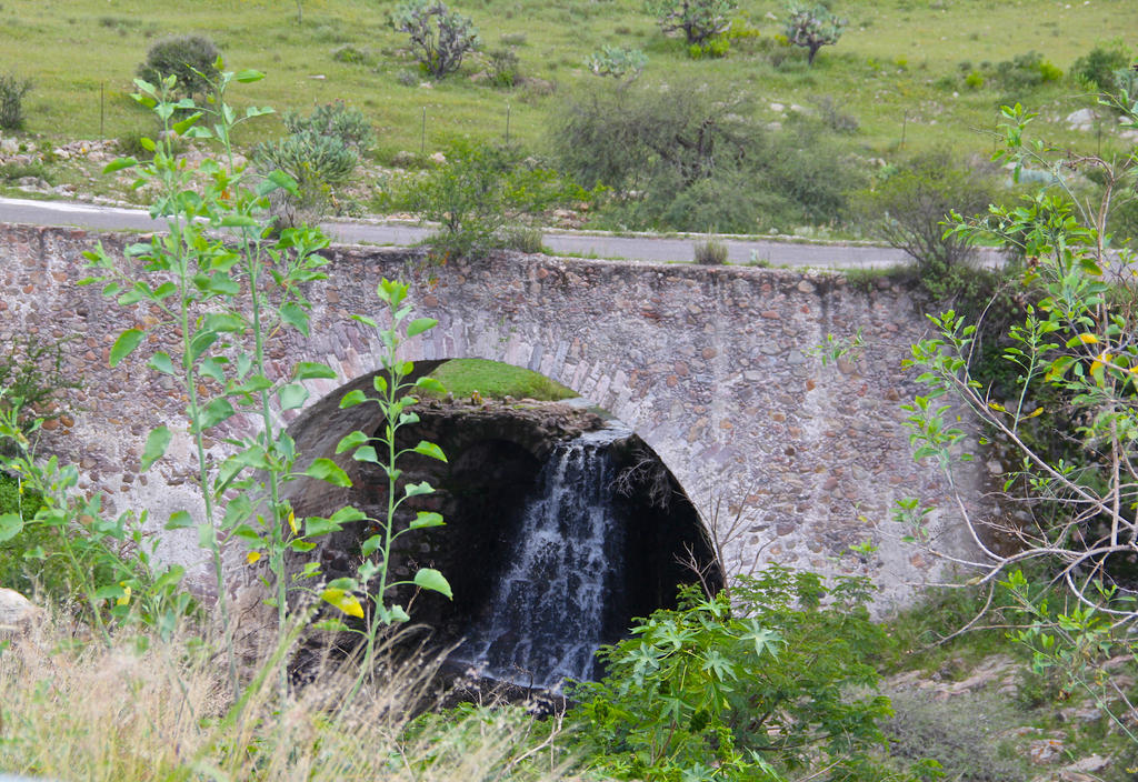 En un puente