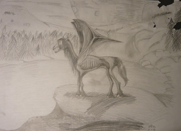 Thestral By DecodePLUS On DeviantArt