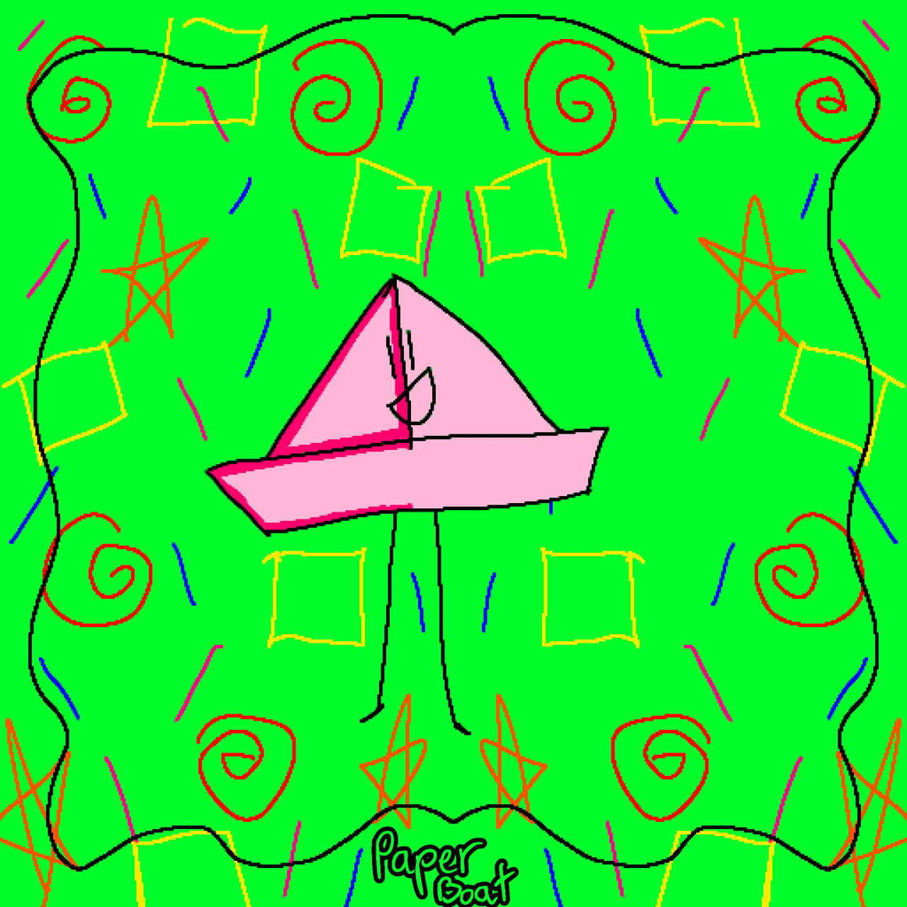 Paper Boat by Axolotlbaguwu on DeviantArt