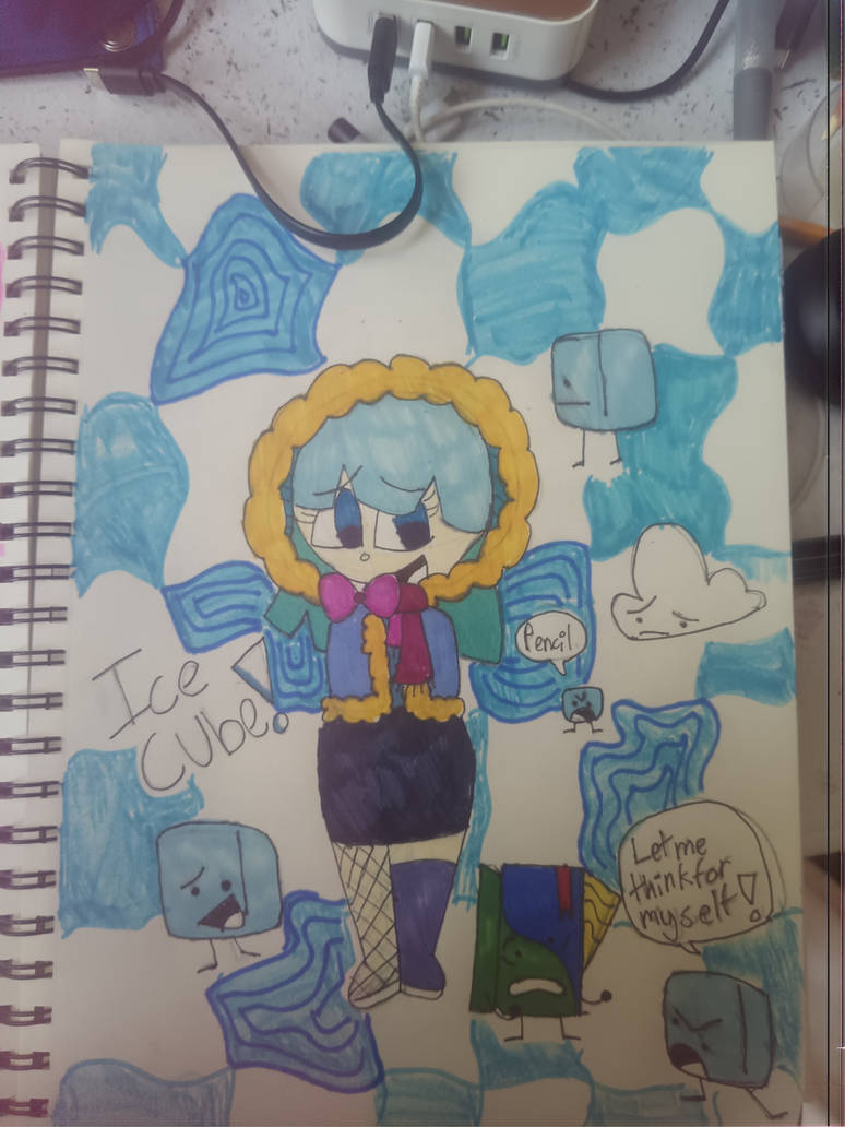 Human Ice Cube by Axolotlbaguwu on DeviantArt