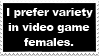 Female Variety Stamp