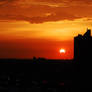 Sunset Eclipse over Chicago