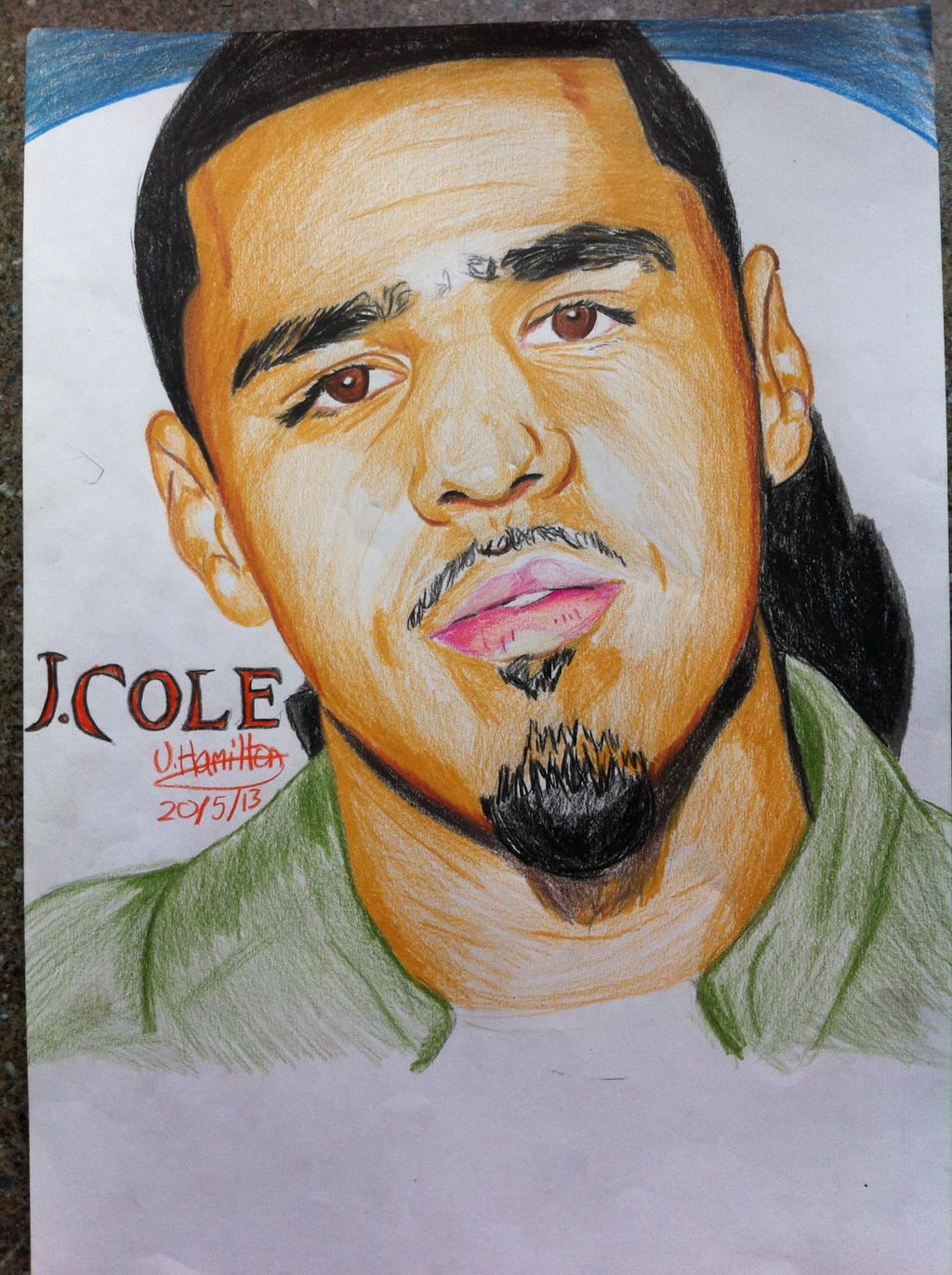 J. COLE DRAWING by JerryHamilton15 on DeviantArt