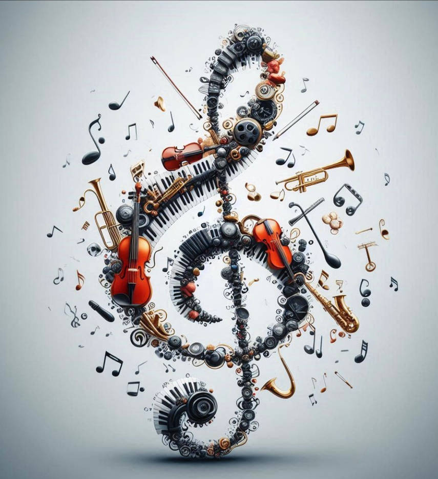 Treble Clef of Instruments by MikiAmoore on DeviantArt