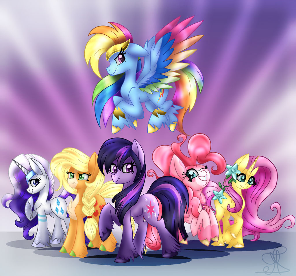 Mlp Rd Mane mlp mane 6 G5 by xXMelody-ScribbleXx on DeviantArt