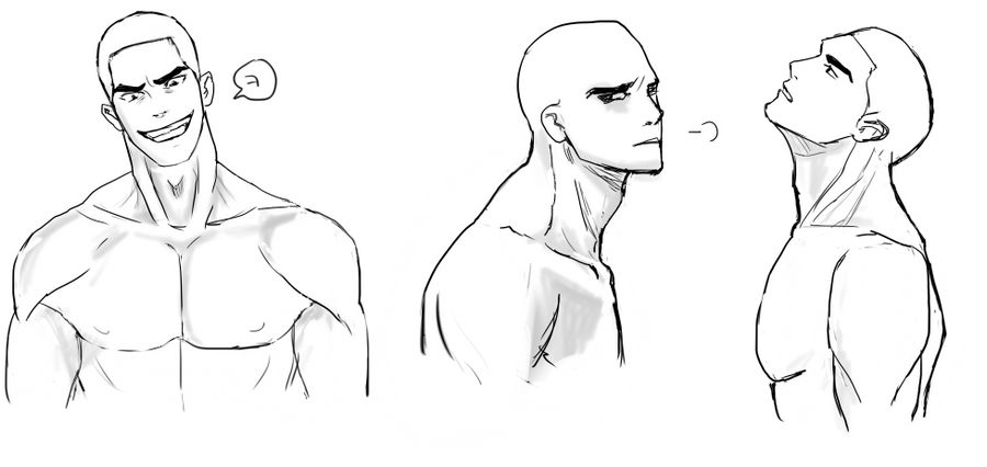 neck reference by kungya on DeviantArt