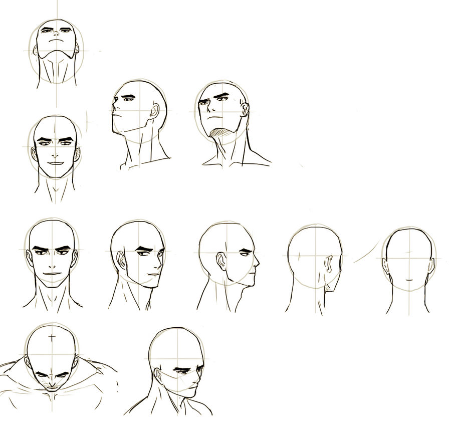 head angles by kungya on DeviantArt