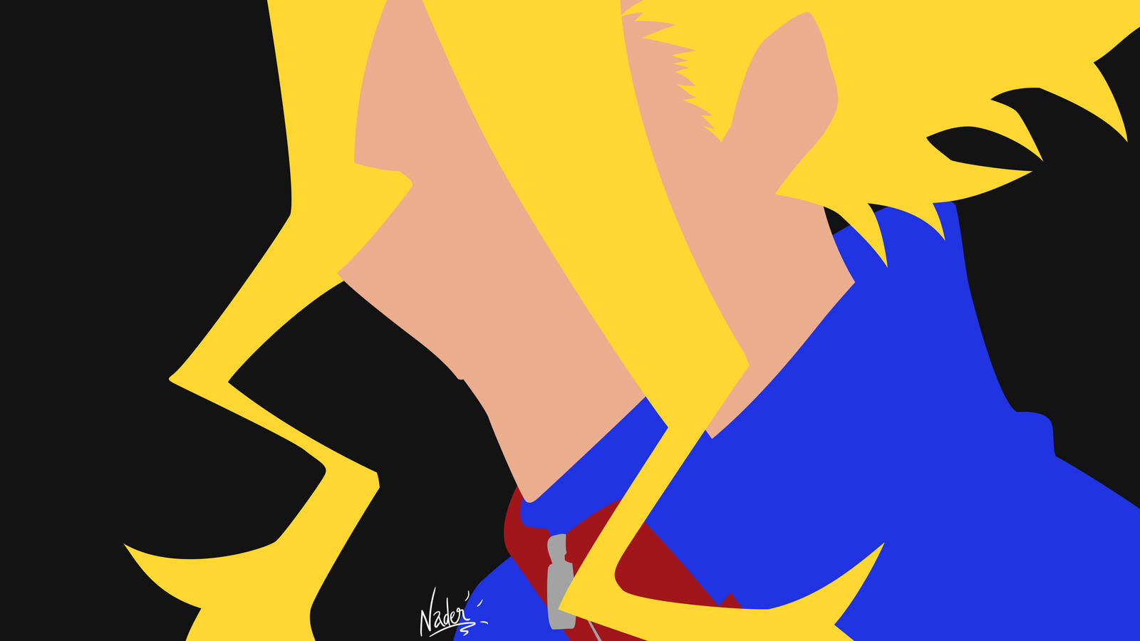 All Might Minimalist Wallpaper by sMickies on DeviantArt