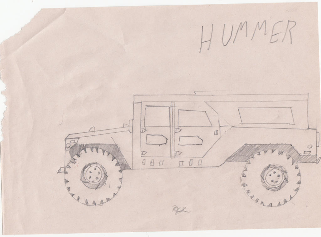 Traditionally drawn hummer by Fireheart2Firestar on DeviantArt