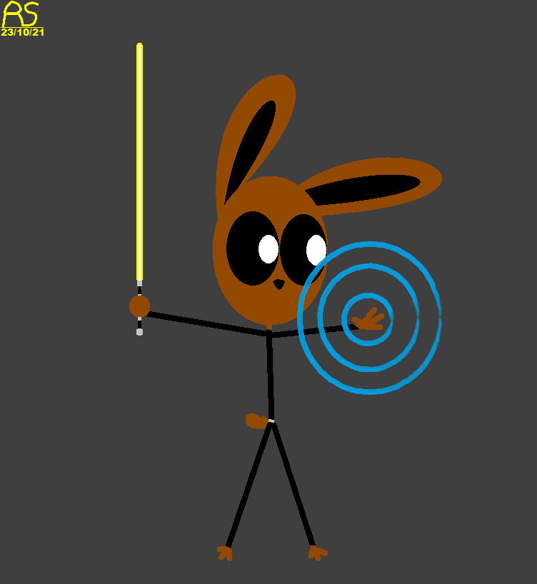 The Jedi... The Rabbit by SemISkUIZ on DeviantArt