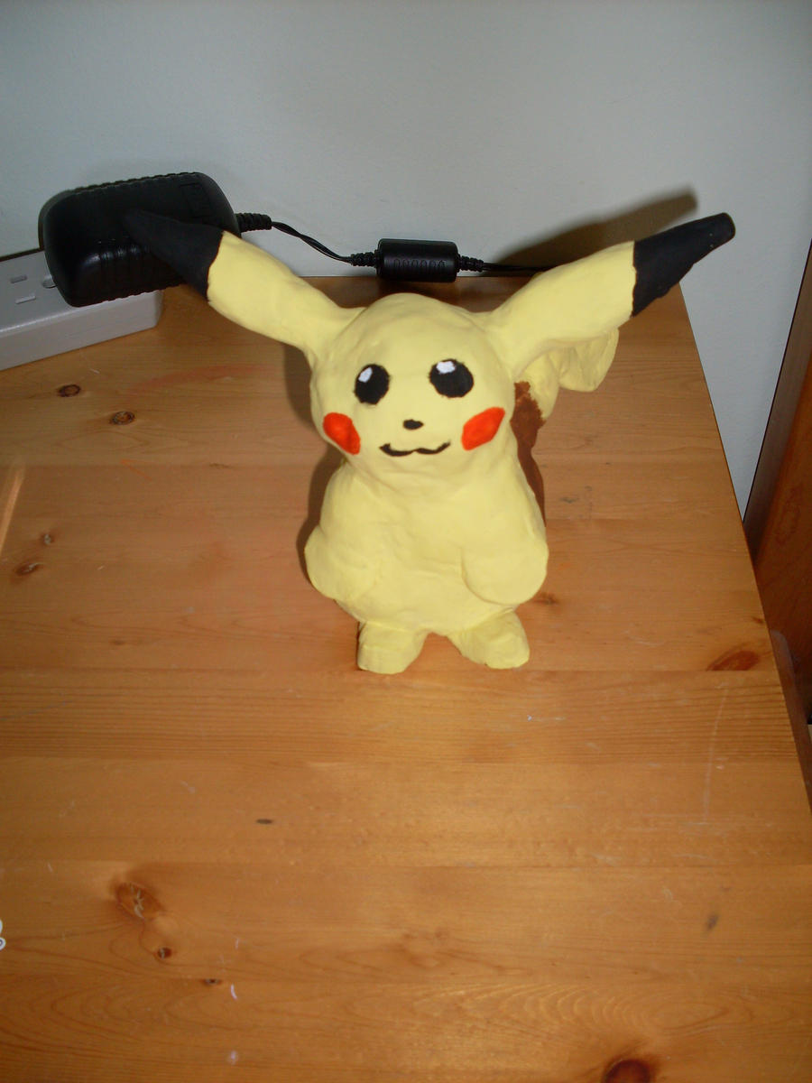 Pikachu Clay Figure by kirby8488 on DeviantArt