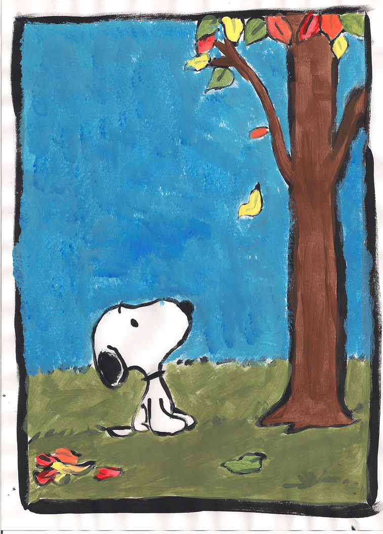 Seasons of Snoopy (Fall) by kirby8488 on DeviantArt