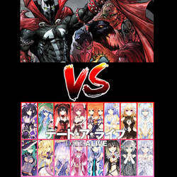 Spawn vs the spirits (image vs date a live)