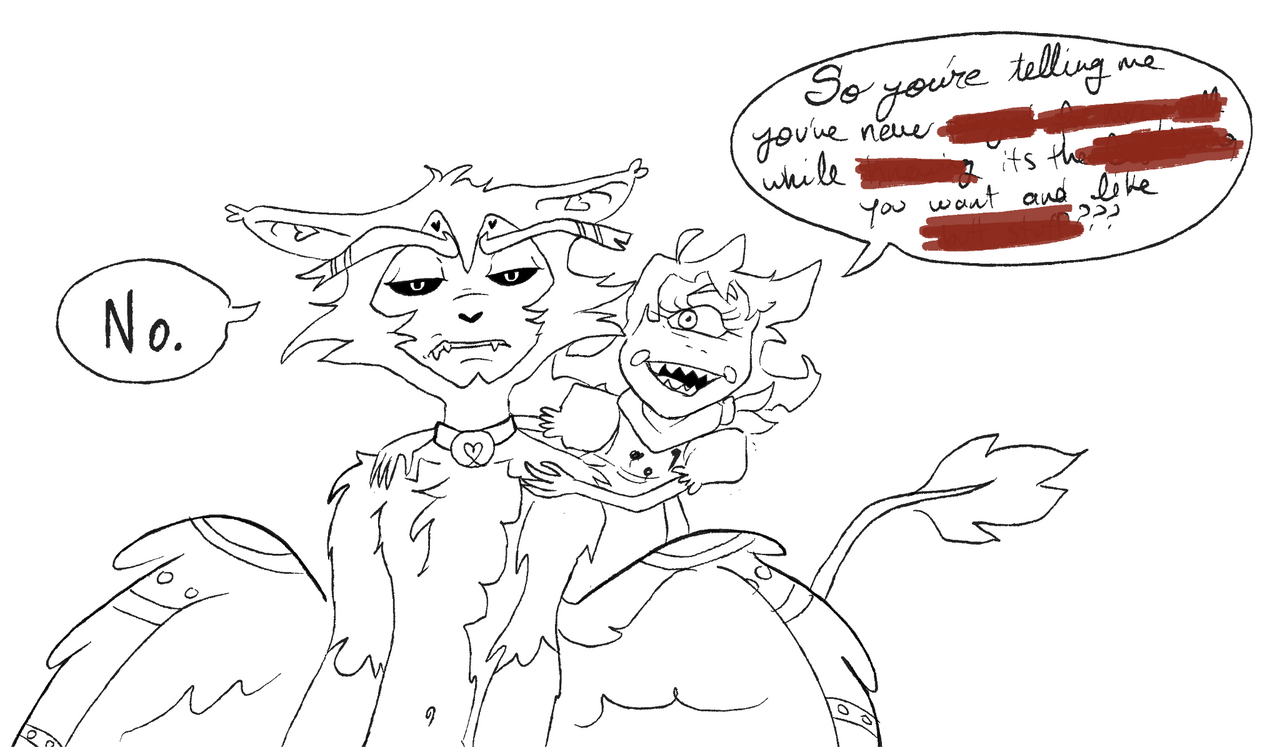 Husk and Niff by Turtle-Nerd on DeviantArt