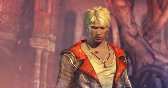 White-haired Dante in DmC