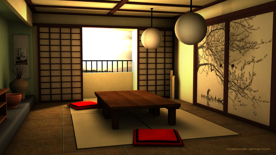 3D: Traditional Japanese room