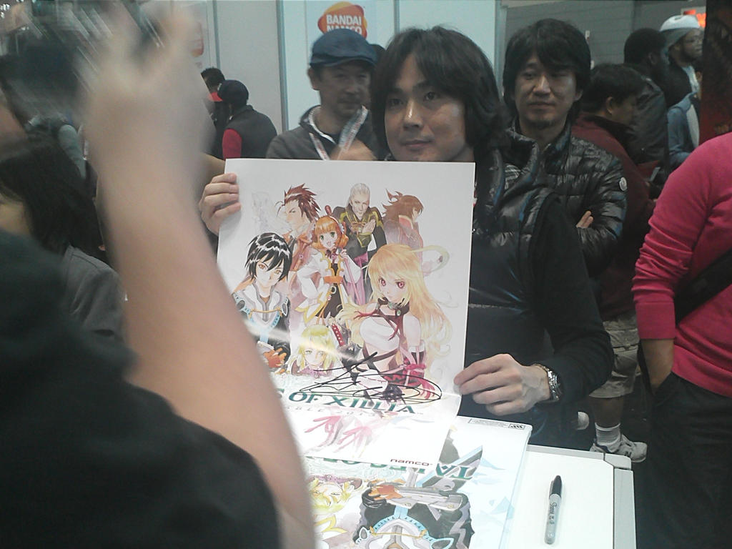 NYCC 2012 - Tales of Xillia Poster Signing