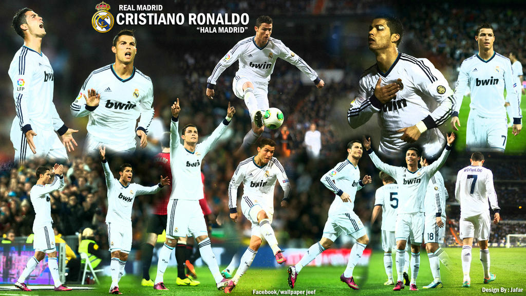 Cristiano Ronaldo Real Madrid wallpaper by jafarjeef on DeviantArt