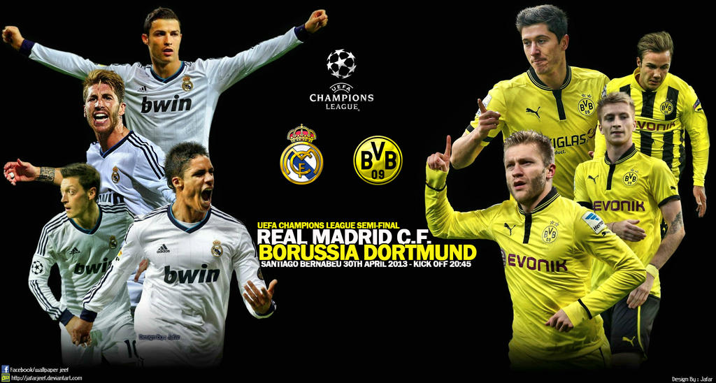 Real Madrid Borussia Dortmund By Jafarjeef On Deviantart