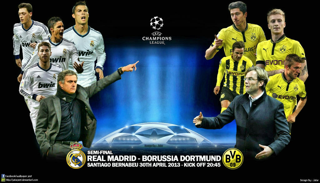Real Madrid Borussia Dortmund 13 By Jafarjeef On Deviantart