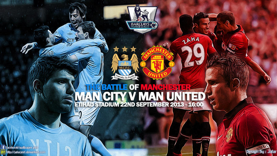The battle of Manchester-Manchester United vs Manchester City