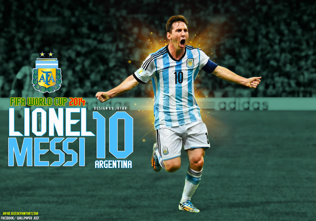 Lionel Messi Argentina World Cup 2014 Wallpaper by jafarjeef on ...