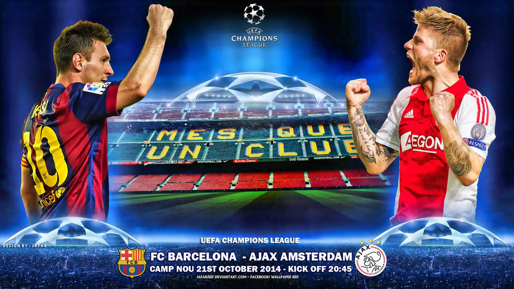 Fc Barcelona  - Ajax Amsterdam champions league