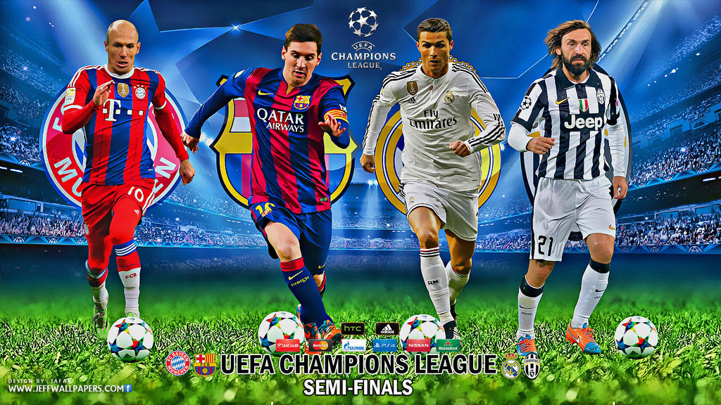 UEFA CHAMPIONS LEAGUE SEMI-FINALS 2015 by jafarjeef DeviantArt